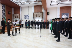 Lantik Pejabat Eselon 2, 3 dan 4, Ratu Dewa Harapkan Adanya Percepatan Program Pemerintah