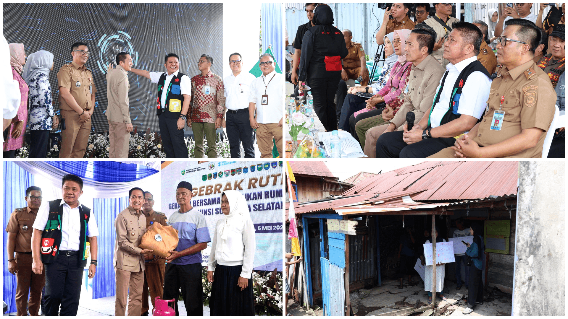 Target 3.067 Rumah, Herman Deru dan Ratu Dewa Dewa GEBRAK RUTILAHU Sumsel 2026