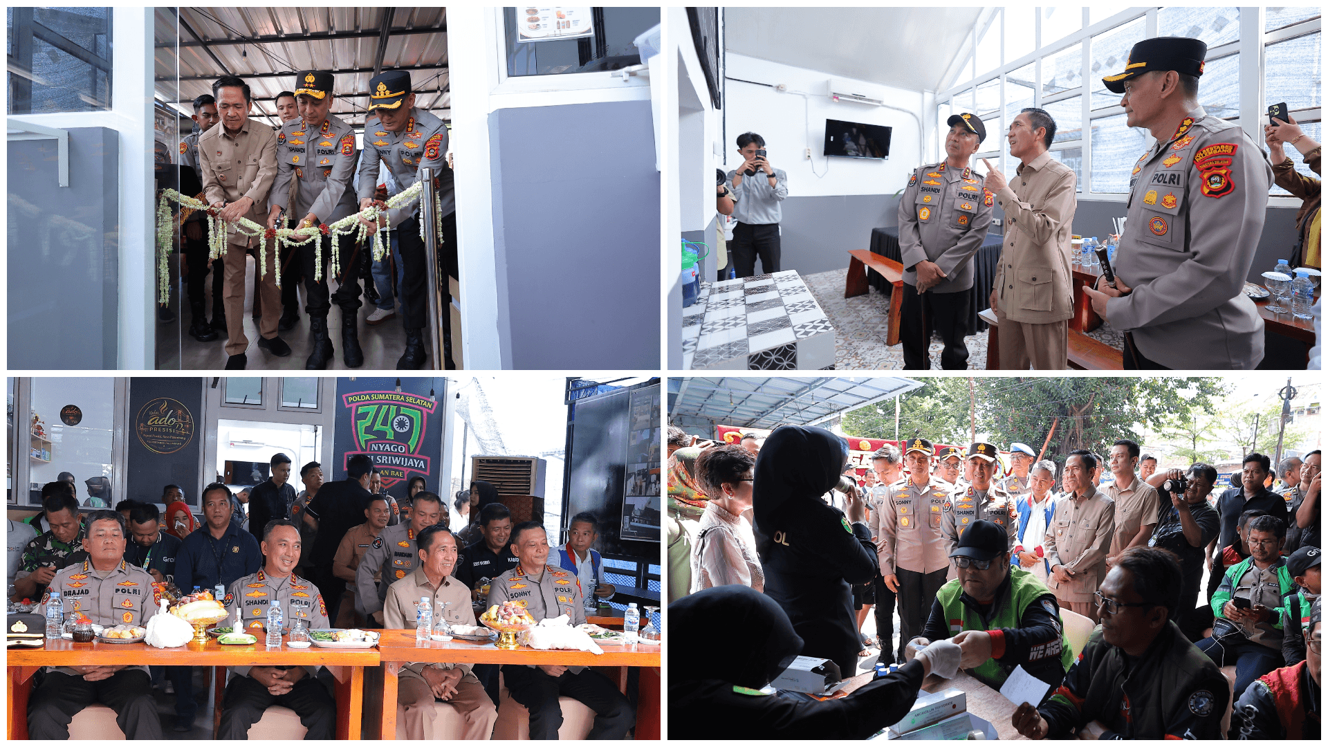 Ratu Dewa Apresiasi Kedai ADO Presisi, Siapkan 500 SIM Gratis untuk Ojol
