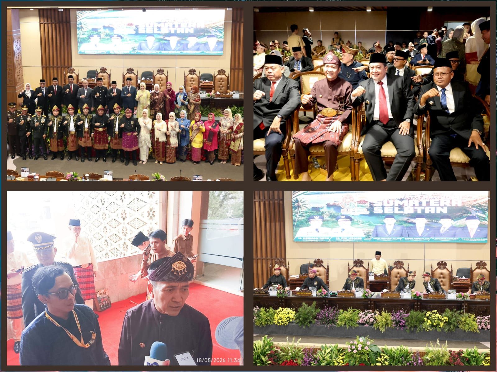 Hadiri HUT ke-80 Provinsi Sumsel, Ratu Dewa Sampaikan Harapan untuk Kemajuan Daerah