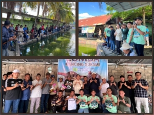 Ratu Dewa Buka Lomba Mancing Gurami, Peserta Rebutkan Ikan Terberat!