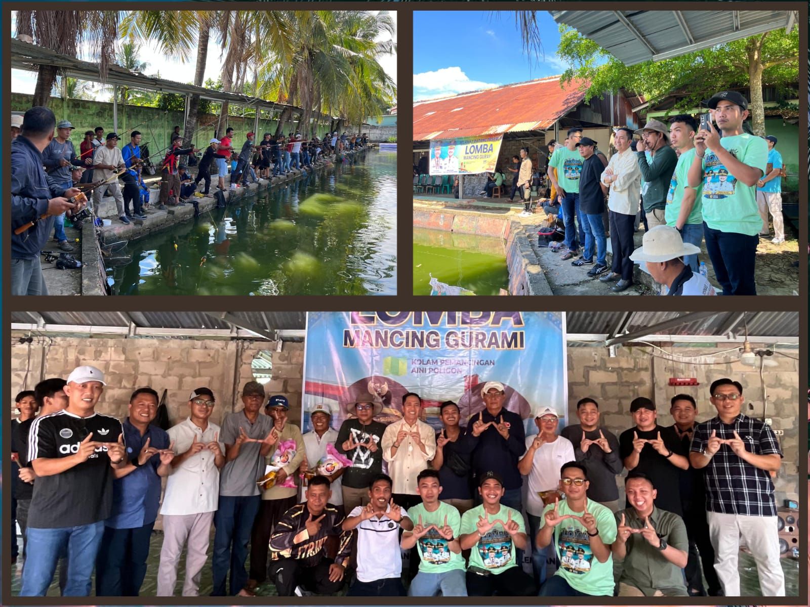 Ratu Dewa Buka Lomba Mancing Gurami, Peserta Rebutkan Ikan Terberat!