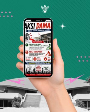 Aksi Damai di DPRD Sumsel Angkat Isu Kelanjutan Program MBG dan Pemberantasan Korupsi