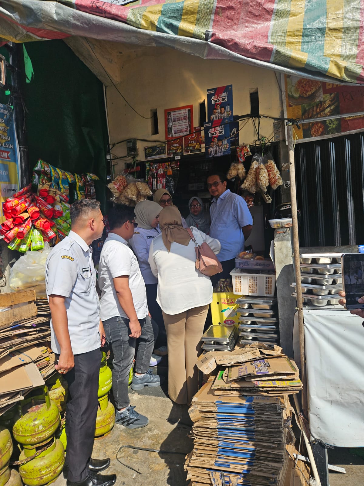 Gerak Cepat Kendalikan Inflasi, Perumda Pasar Palembang Jaya dan DKP Palembang Data Pedagang Penyalur Beras SPHP