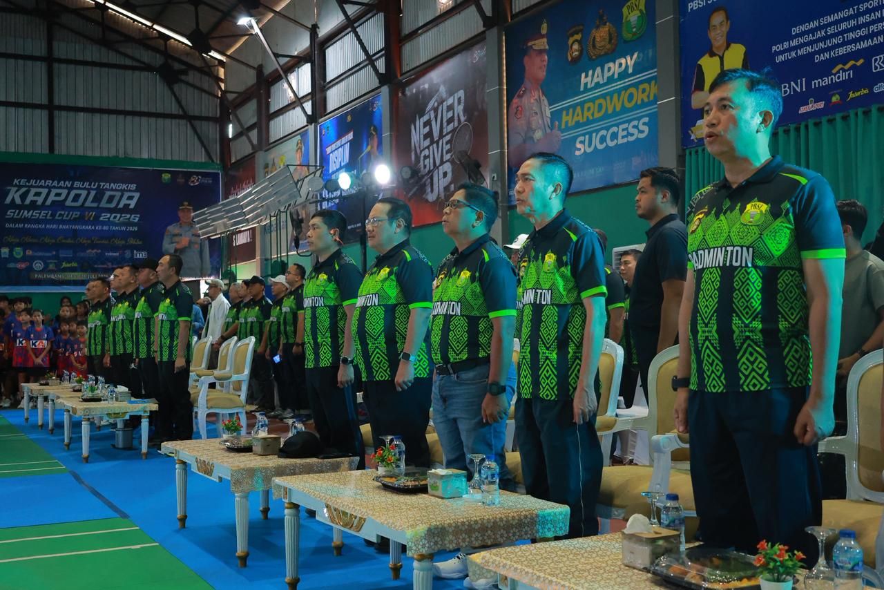 Ratu Dewa Gelorakan Bulu Tangkis, 1.078 Peserta Ramaikan Kapolda Sumsel Cup VI 2026