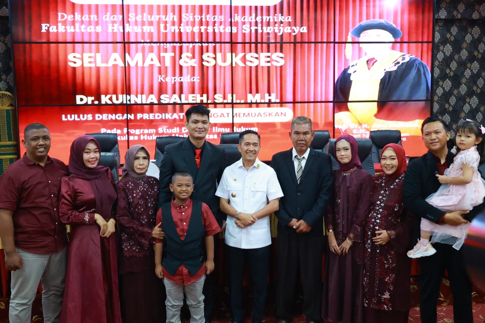 Ratu Dewa Hadiri Ujian Terbuka Promosi Doktor Kurnia Saleh, Tegaskan Komitmen Pemkot Dukung Pengembangan SDM Berkualitas