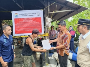 Pemkot Palembang Tutup Sementara 3 Usaha Tahu di Ilir Barat I, Ajak Pelaku Usaha Benahi Pengelolaan Limbah