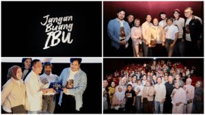 Hadiri Gala Premiere “Jangan Buang Ibu”, Wali Kota Ratu Dewa Ajak Warga Muliakan Ibu