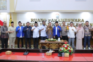 Ratu Dewa dan Kapolresta Palembang Hadiri Pelantikan Ketua PC PMII Kota Palembang