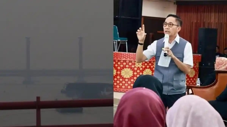 Kabut Asap Selimuti Palembang, Ratu Dewa Sebut Dampak Karhutla Daerah Sekitar